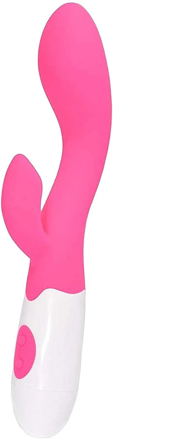 G-Spot Rabbit Waterproof Massage Dildo Vibrator Adult Sex Toys Women Silicone Clitoris Vagina Stimulator Massager Sex Things for Couples(