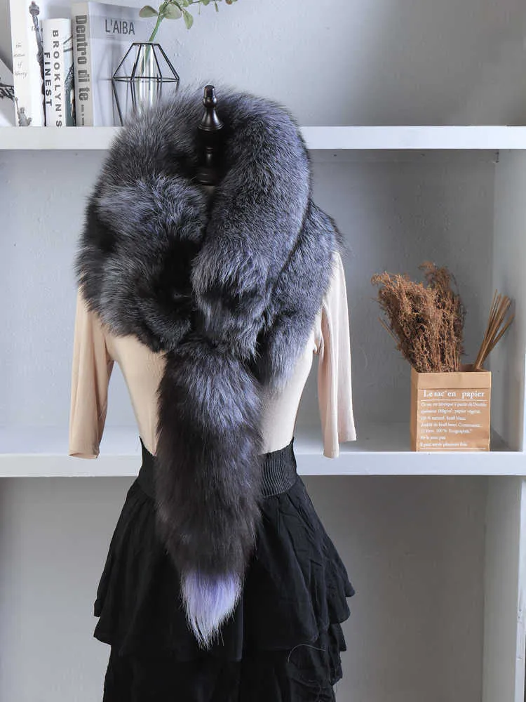 Real fox fur scarf discount