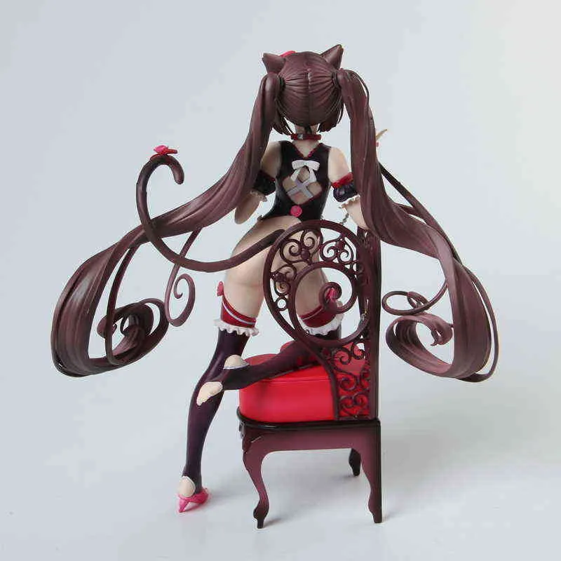 Nekopara Azuki & Kokosnuss Figur – 22 Cm, PVC, Anime-Sammlerstück