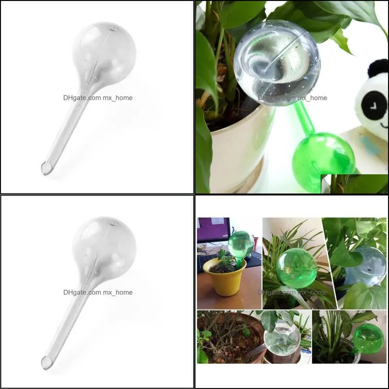 Watering Equipments Imitation Glass Plastic Ball Automatic Device Flower Pot Gardening Supplies