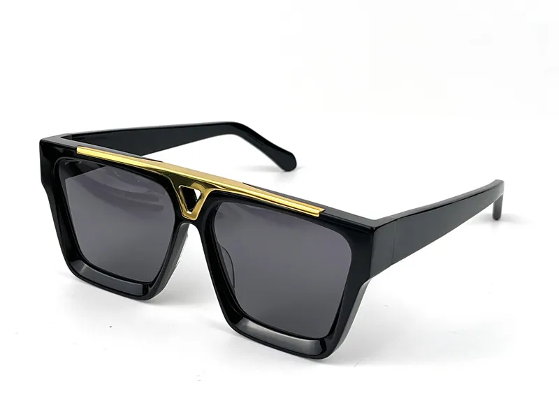 LV black sunglasses, classic square frame design LV Match Sunglasses S00 - Men - Accessories | LOUIS VUITTON ® main image 4