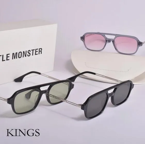 2021 GM 새로운 패션 선글라스 부드러운 여성 남성 편광 UV400 태양 안경 괴물 왕