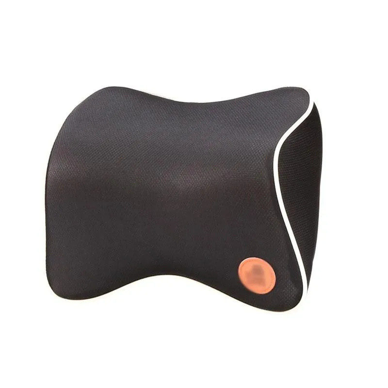 Seat Cushions Car Headrest Neck Pillow Air Layer Sports Fabric Protect Head Support Slow Rebound Super Soft Memory Foam Accessories