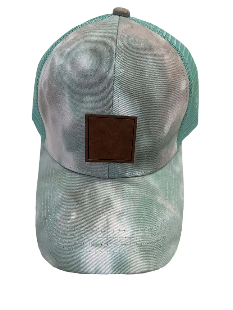 Designer Piłki Czapki dla kobiet Daszek Ponytail Mesh Cowboy Tie Dye Kapelusz Sports Golf Sun Unisex Czapka Baseball Cap Marka Hip Hop Hats