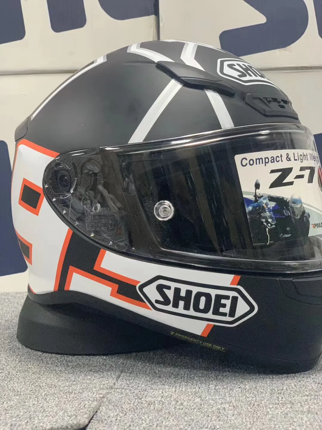 DHgate.com:Shoei Full Face Motorcycle helmet Z7 MARQUEZ BLACK ANT 