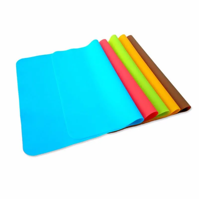 Tappetini in silicone per uso alimentare 40x30 cm Fodera per forno Tappetino per forno in silicone Tappetino per isolamento termico Bakeware Tovaglietta per bambini