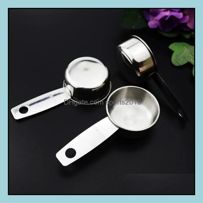 30ml 304 stainless steel measuring spoon kitchen baking tools coffee beans measuring cup Measuring Tools LX2318