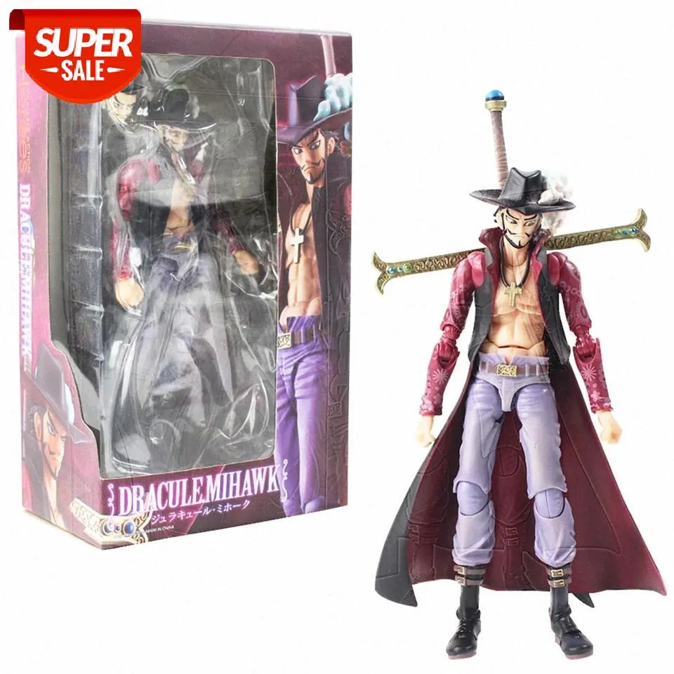 Uma Peça Dracule Mihawk Preto Pequenos Brinquedos Espada Ofício