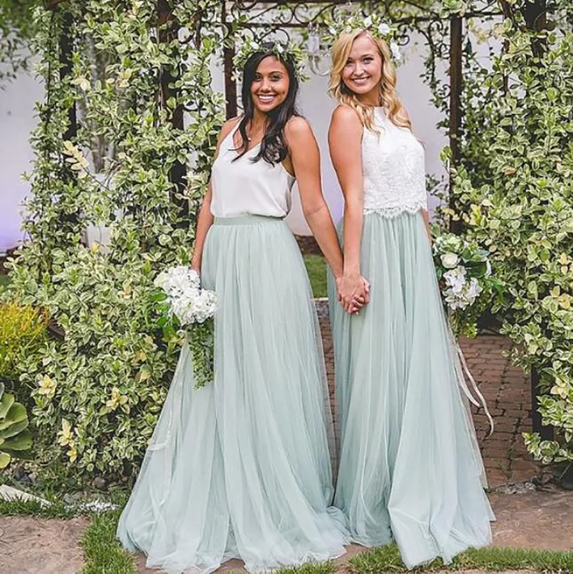 Bridesmaid two piece deals