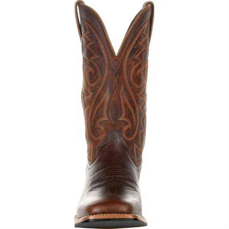 Vrouwen Lederen Enkellaarzen Brede Fit Cowboy Laarzen Vrouwen Klassieke