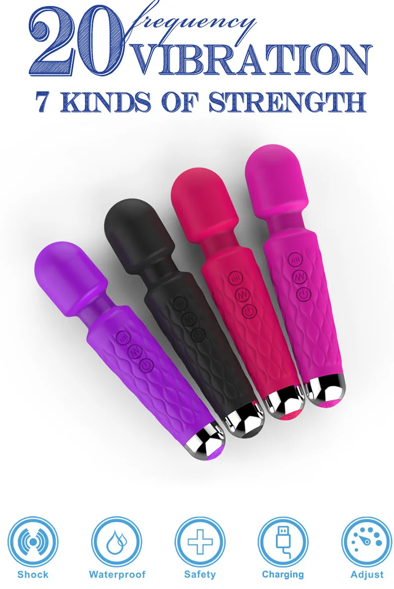 womens vibrating wand Trojan main image 1