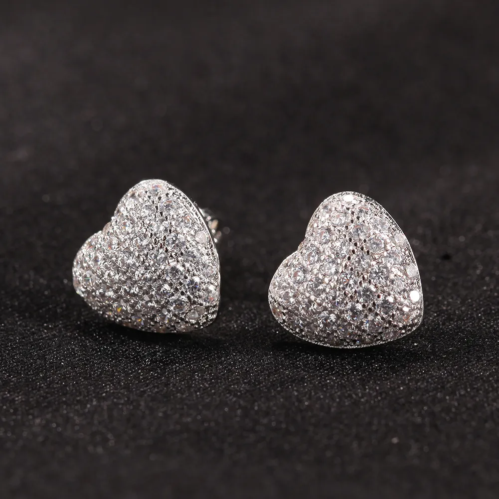 DHgate.com:Mens Hip Hop Fashion Simulated Diamond Heart