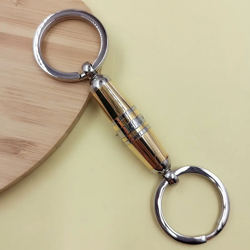 Högkvalitativ Keychain Metal Key Ring Luxury Gift för vän bil nyckelkedja