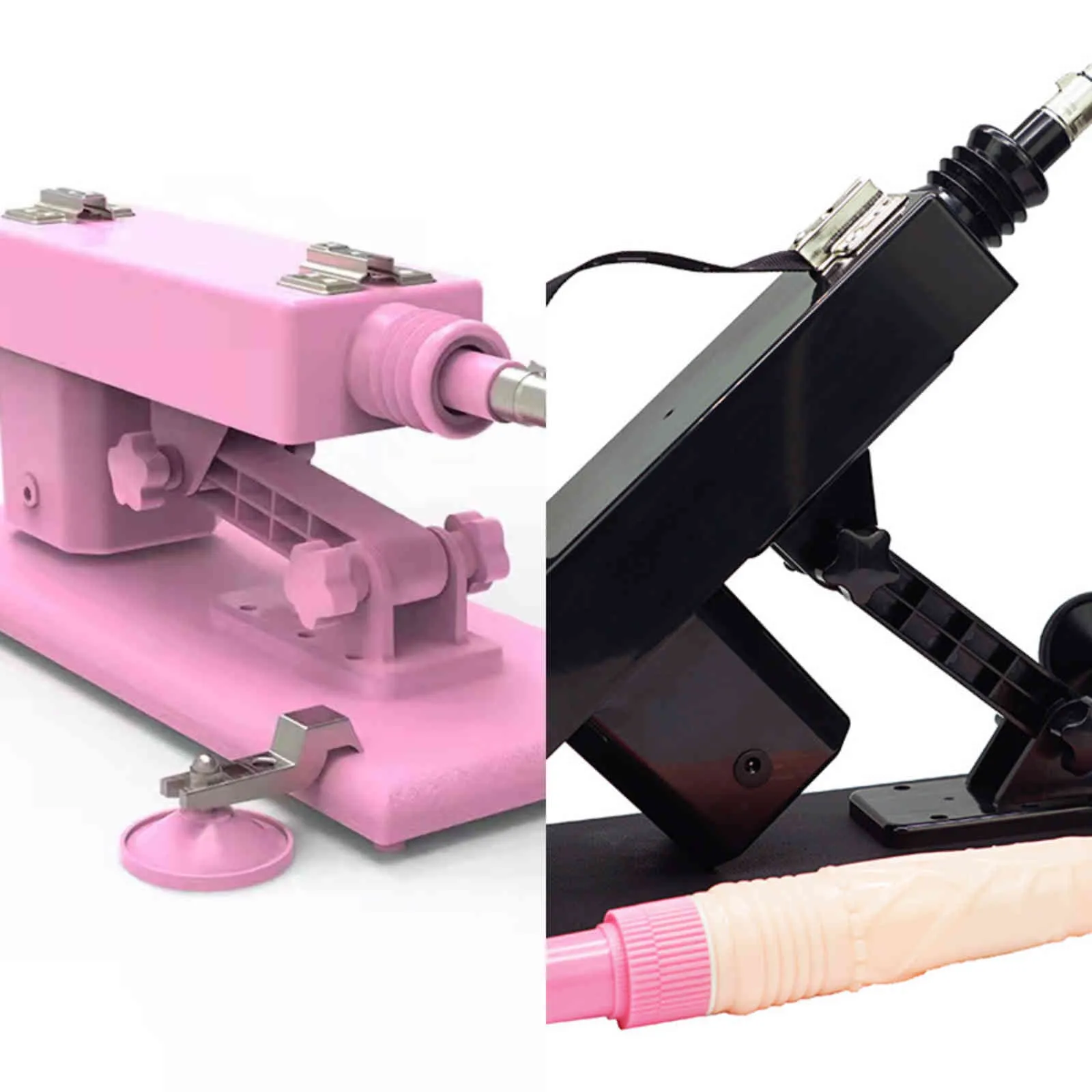 NXY Vibrators Sex Machine Automatic With Dildo Attachments Female Masturbation Pumping Gun Product Toy For Women Vibrator 1119
