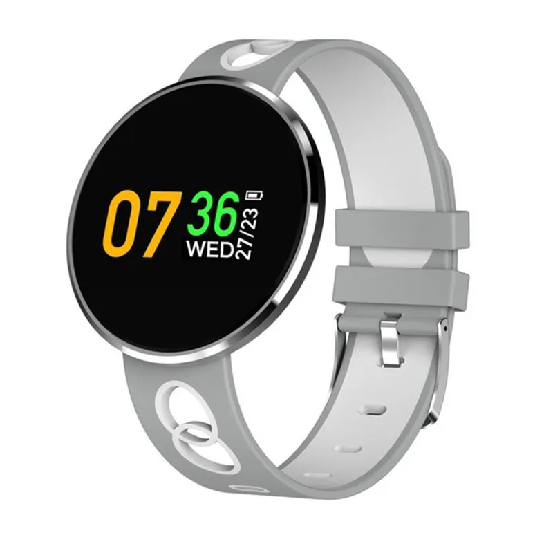 CF006H Smart Armband Blodtryck Hjärtfrekvens Monitor Smart Watch Kamera Vattentät Fitness Tracker Armbandsur för iPhone IOS Android