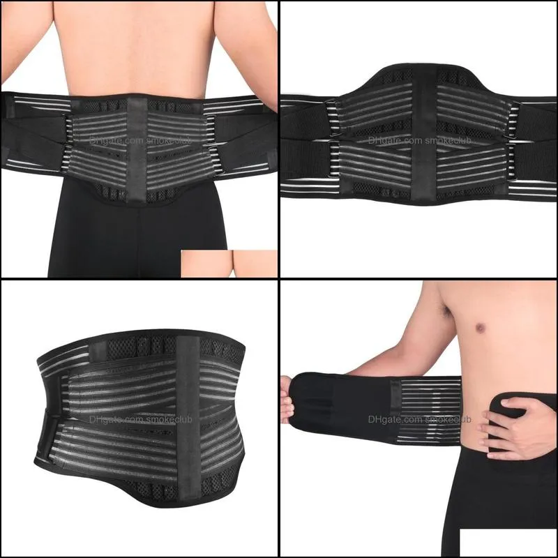 Waist Support Belt Strong Lower Back Brace Corset Training Sliming For Sports Pain Relief