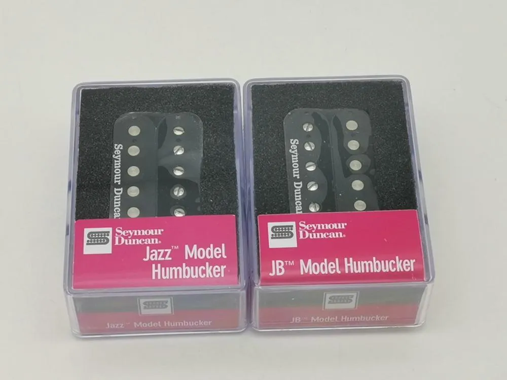 Seymour Duncan Sh2n Jazz Seck SH4 JB Bridge Humbucker Pickup 4C Black Guitar Pickups