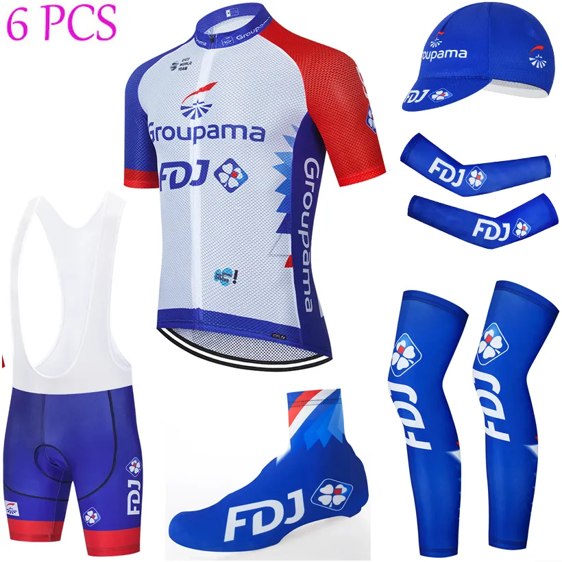 Ventes directes d'usine Ensemble complet ÉQUIPE Nouveau Maillot de cyclisme FDJ 20D Short de vélo Sportswea Ropa Ciclismo Été Séchage rapide Pro BICYCLING Maillot Bottoms Wear