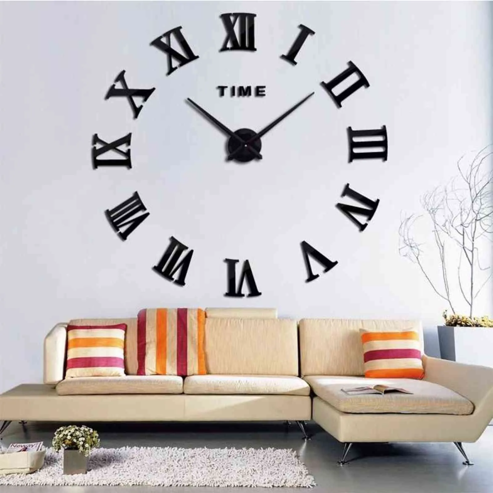 10" Egyptian Goddesses Wall Clock - Silent Non-Ticking Battery Operated | 2D Resin Craft Decor For Living Room, Bedroom, Office