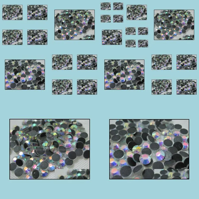 DMC 30ss 6.5MM Flat Back Hotfix Rhinestone Crrystal AB Finely Processed Hot Fix Loose Stones Limit Preferential SS30