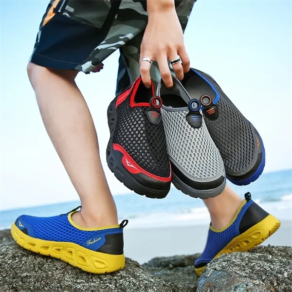 Breathable Mens Aqurun Water Shoes For Outdoor Activities Hiking Fishing Beach Seaside Gym Barefoot Sports Sneakers In Plus Size Y0717 From Musuo10 10.05 DHgate.Com