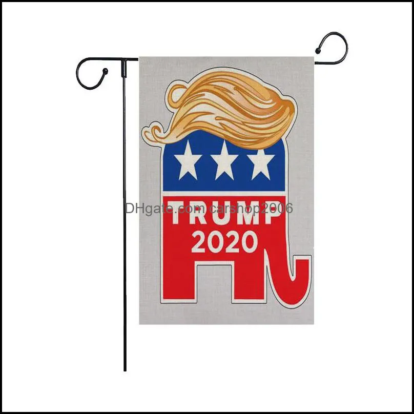 21 Styles Trump 2020 American Flag Keep America Great USA Flag Banner President Election Donald Trump Winner Garden Flags Decor DBC