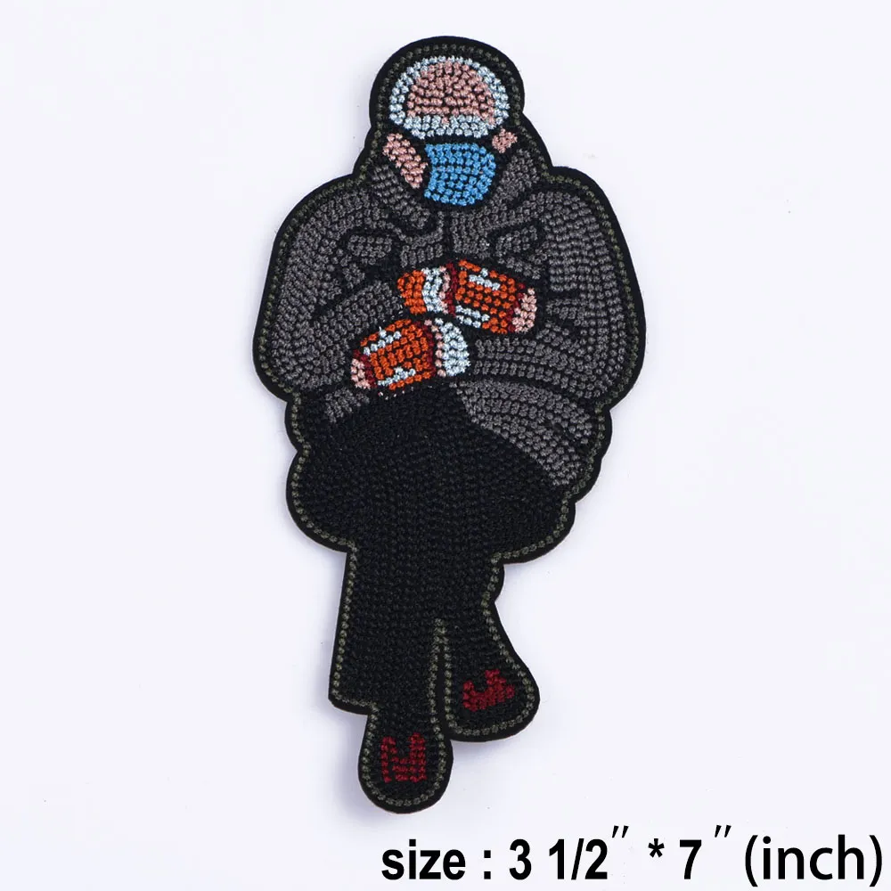 2022 custom fashion embroidery patch iron, winner`s choice