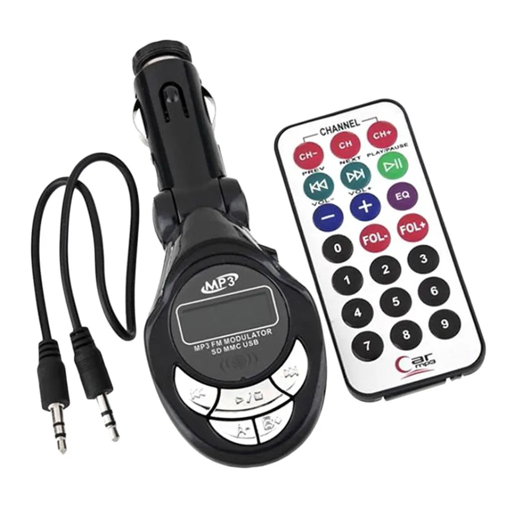 Wireless 4 In 1 Car MP3 Player With FM Transmitter Midi Usb CD