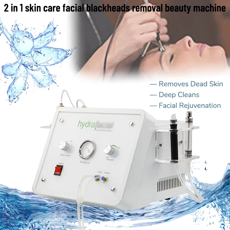 2 in 1 hydrodermabrasion diamond microdermabrasion machine facial skin peeling hydrafacial beauty equipment