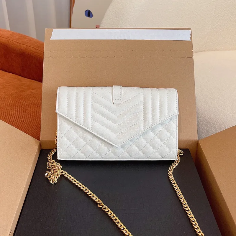 crossbody Bag Women Envelope chain quilted purse wallet brand Luxury Designer shoulder Bag women