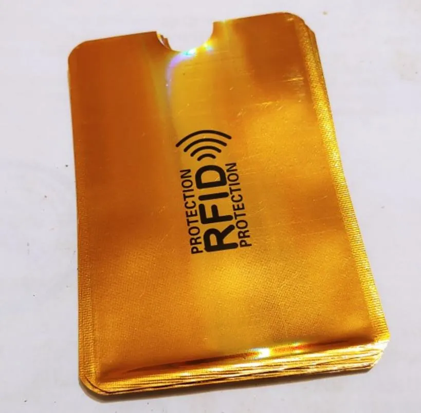 Xiruoer RFID Blocking Card Sleeve 3.62  2.44 in Aluminum Foil Anti-Scan  Credit Card Holder from Dhgate Access Control Card - price 0.17