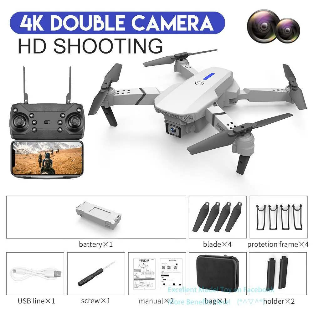 Acheter Mini Drone pour enfants et débutants, double caméra 4K