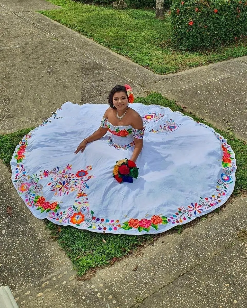 Mexican traditional quinceanera clearance dresses