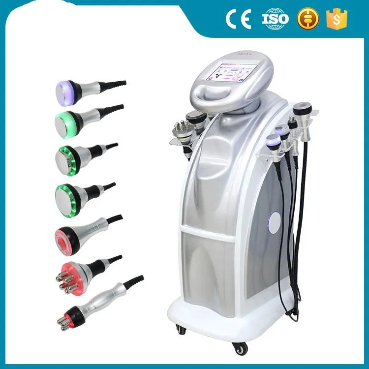 80K Ultraljudsfettsugning Kavitation Vakuum RF Slimming Radio Frekvens Hud Body Beauty Health Machine