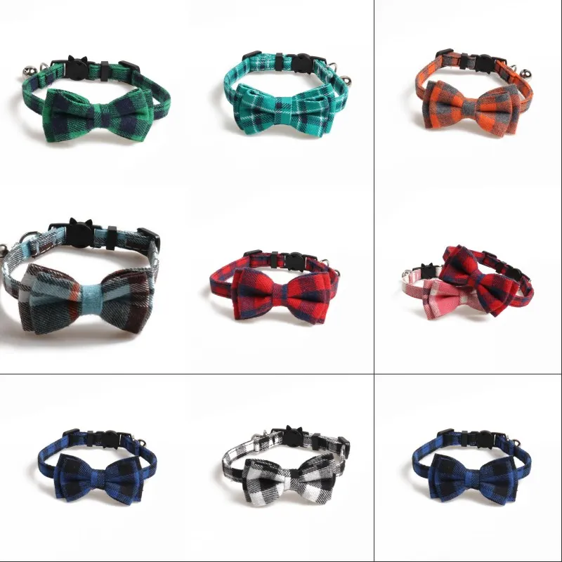 Pets Cloth Cat Dog Articles Bow Knot Deduction Collars Pet Accessories Anti Bite Wear Resisting 8 5mg Y2