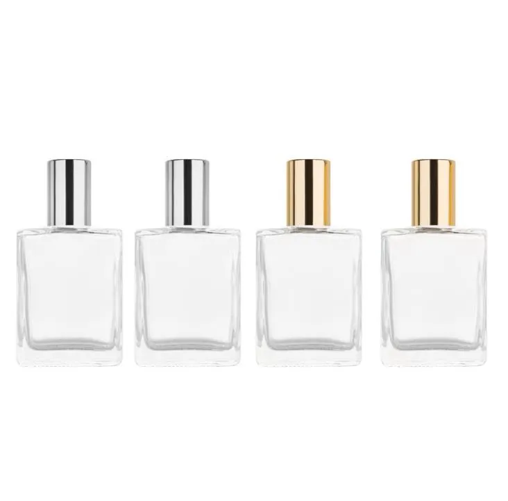 15ml Kare Mini Taşınabilir Çelik Top Şişesi Doldurulabilir Rulo Üzerinde Esansiyel Yağ Sn2516