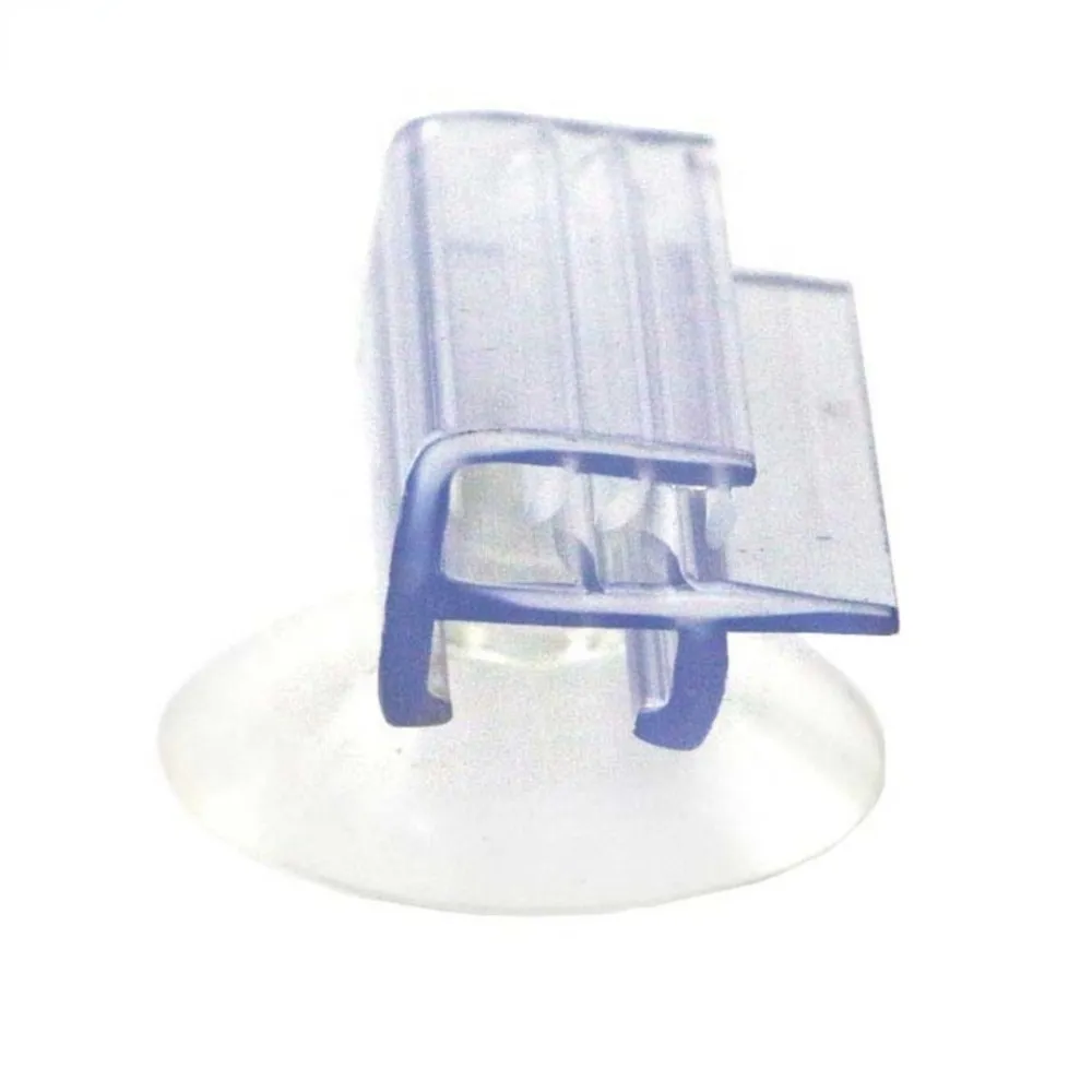 Aspirata a filo montaggio con molle Gripper Finestra in vetro Scaffale per la parete Pendenza del prezzo del cartellino del prezzo Show PVC Bandiera Segnale Andanieri Clip dentate