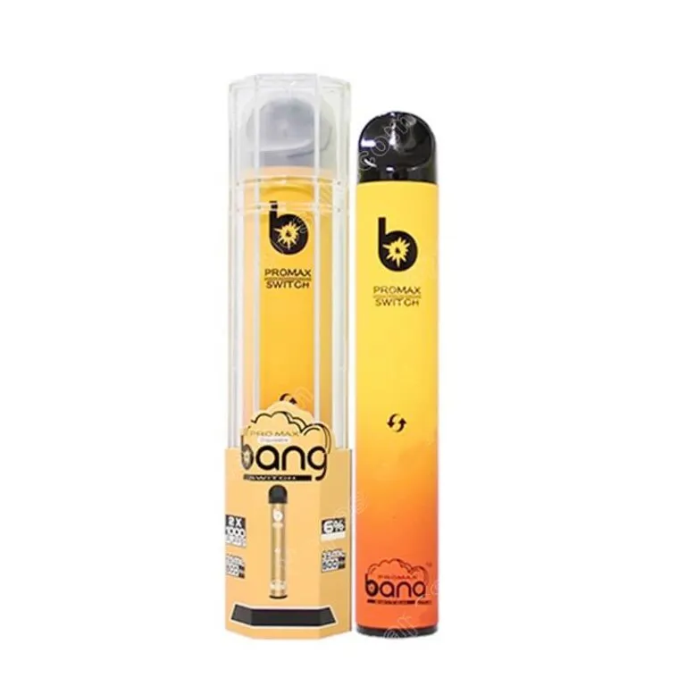 Bang Pro Max Switch Einweg Vapes Pen Pod Device Kit Lokale 1000 + 1000 Puffs Bang XXL 2 in 1 Einweg-Vape E Zigaretten 2000Pappen