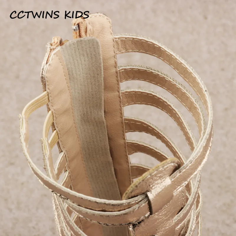Children's knee high gladiator sandals sales