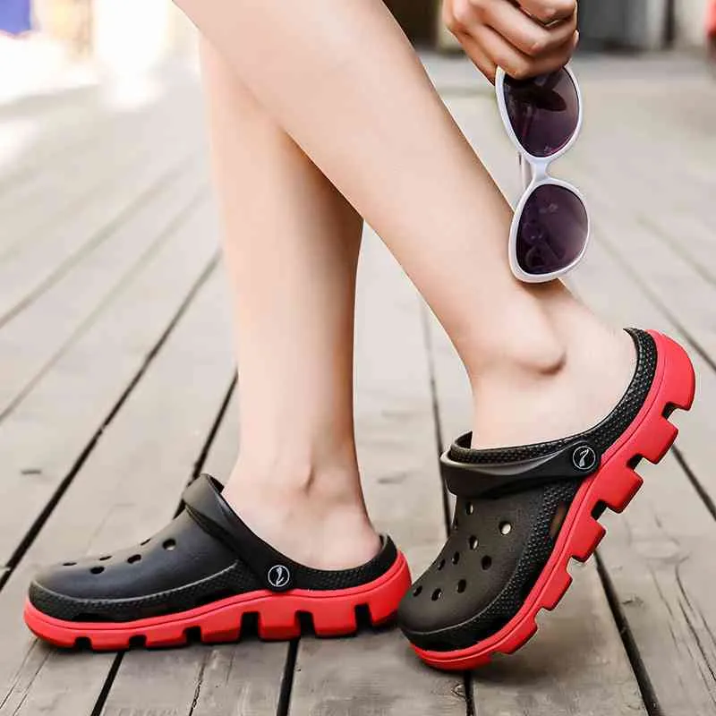 Tofflor glider nyaste skor sport sandaler kvinnor plattform ljus upp sandig bule strand skum utomhus inomhus lätt sport vår och sommar storlek 36-44