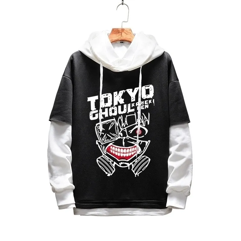 Mężczyźni Kobiety Bluzy Anime Tokyo Ghoul Pullover Bluza Bluza Sportowa Uczniowie Outerwear Cosplay Costume Płaszcze Kurtka Jumper 201128