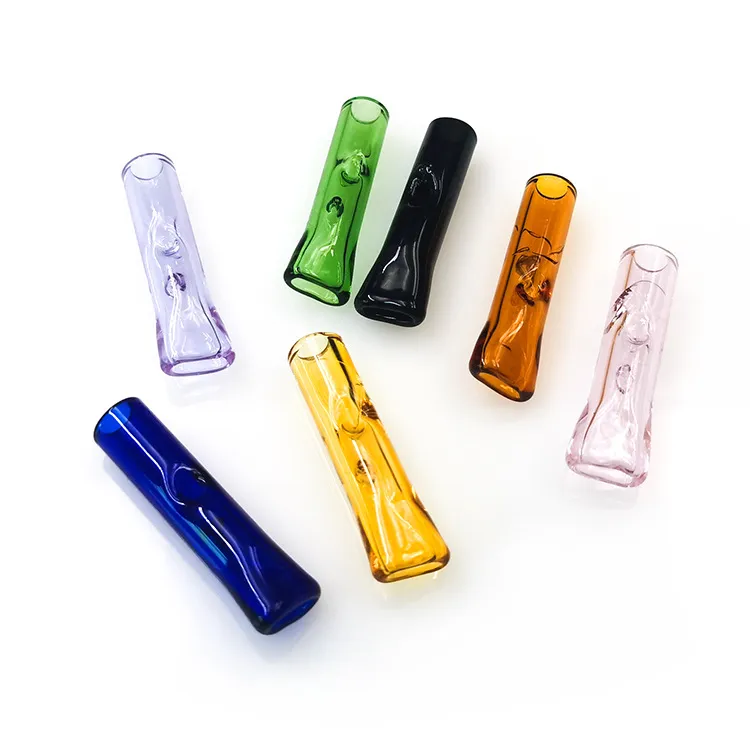 Mini Tobacco Cigarette Filter Hookahs Smoking Tips With Flat Round