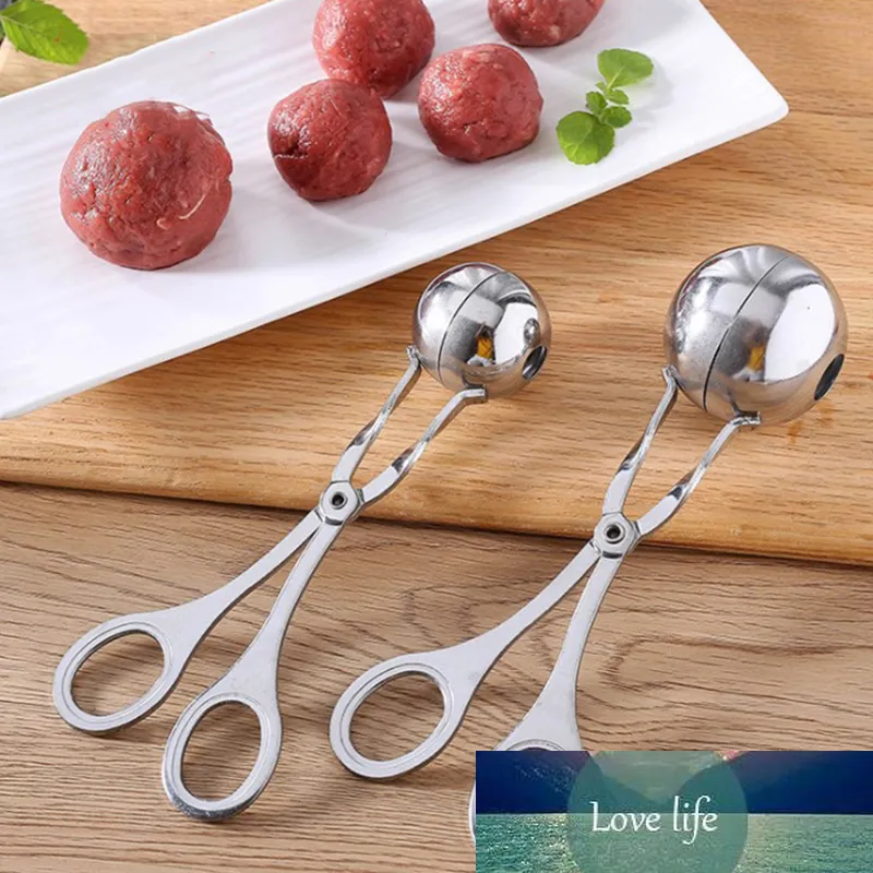 Meatball Scoop 4-in-1 Meatball Maker Tool - Stainless Steel For Uniform Meatballs Cooking Gadget