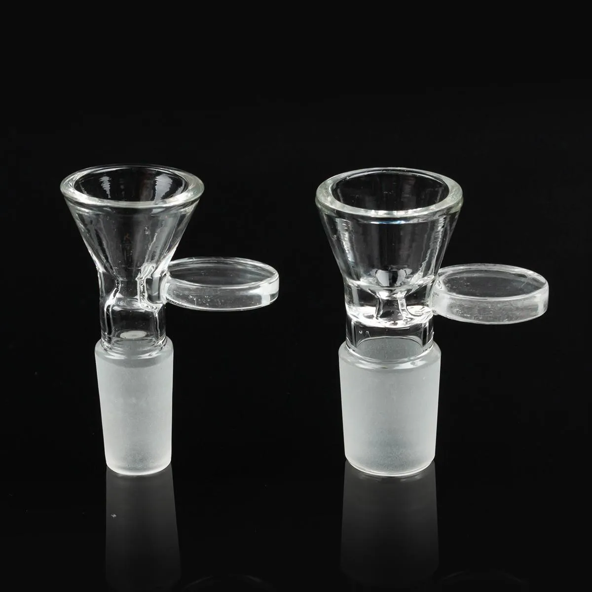 2022 nuova ciotola di vetro rotonda spessa per bong con 14mm 18mm maschio Accessori per fumatori Bong Tubi d'acqua Dab Rig