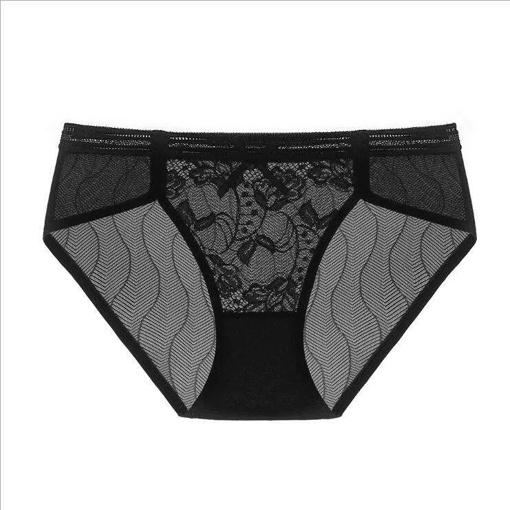 Sexy Transparent Hollow Lace Lace Cheeky Panties For Women NP084