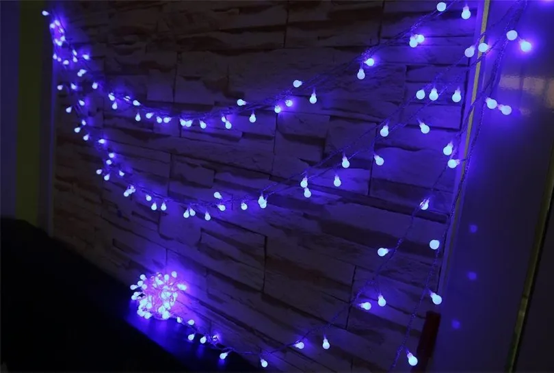 100 LEDs Outdoor Globe String Lights