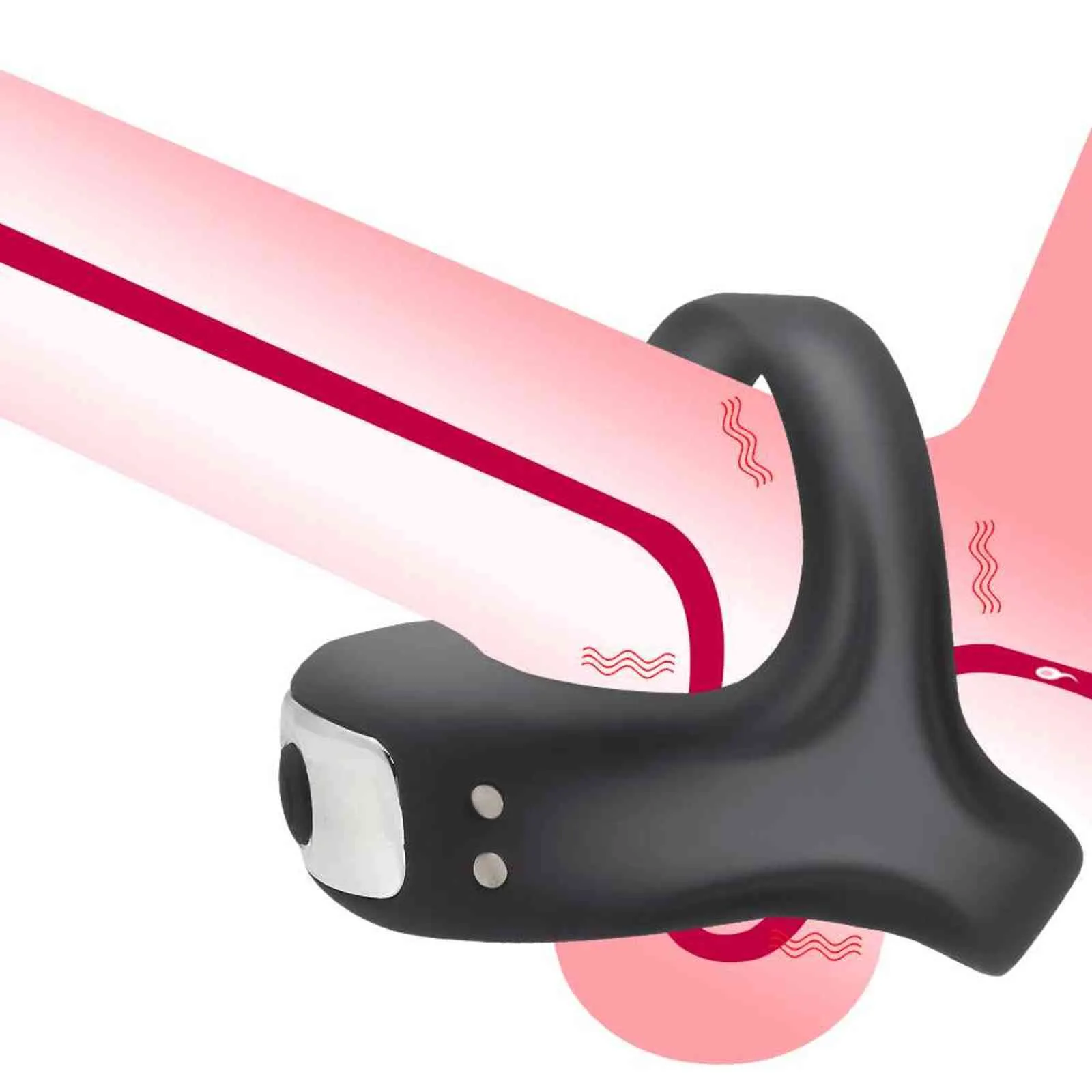hoe werkt een penisring Vibrerende Cockring Zwart - Extra Stimulatie main image 0