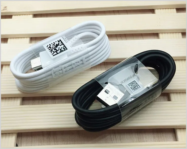 İyi OEM Kalite Kablosu 1.2m 4ft Hızlı Şarj Şarj Cihazı USB Kablo Kablosu Tip C Samsung Galaxy S21 S20 S8 S9 S9+ S10 için Tip C Tip 8 9 Android Telefonlar EP-DG950CBE