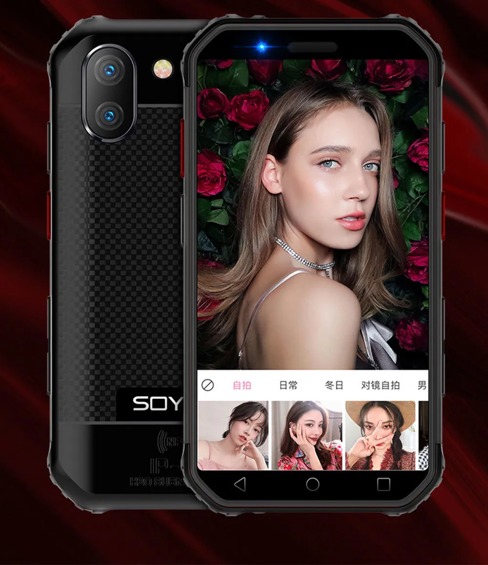 Rugged 4G LTE Quad Core Rugged Smartphone With Fingerprint, OTG, Face