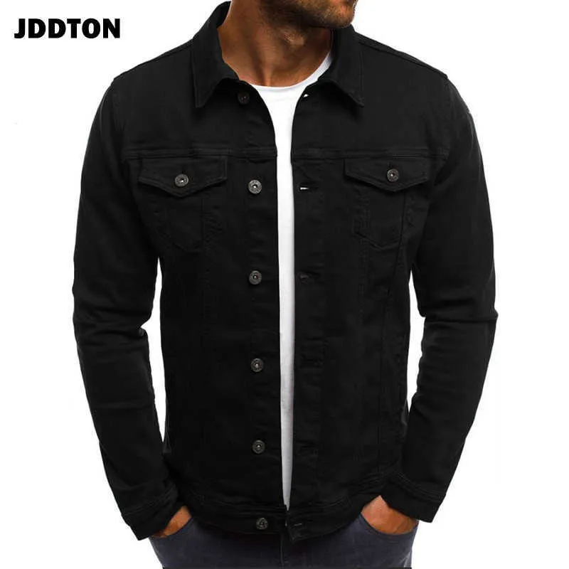 Jddton heren denim jassen mode merk cardigan lente herfst casual windjack slim fit jassen mannelijke overjas streetwear je267 x0621